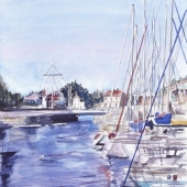 Boats in Honfleur